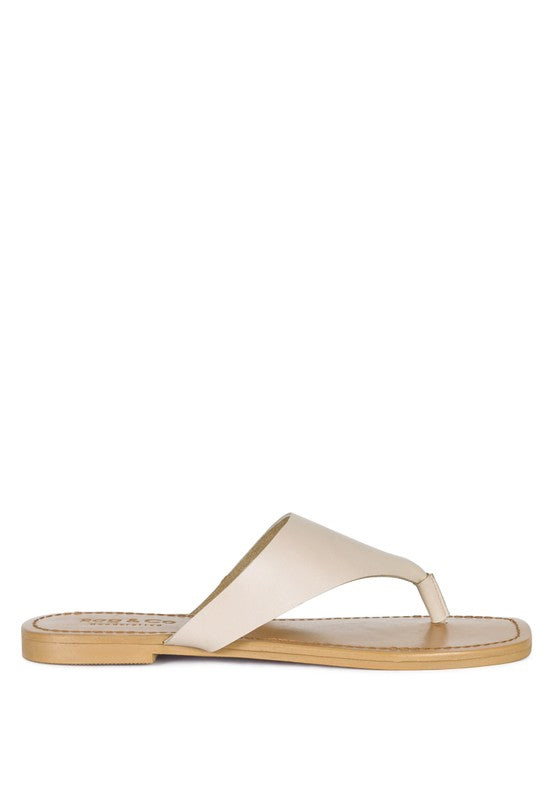 Orofer Soft Thong Flats  HOUSE OF SHE