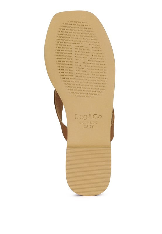Orofer Soft Thong Flats  HOUSE OF SHE