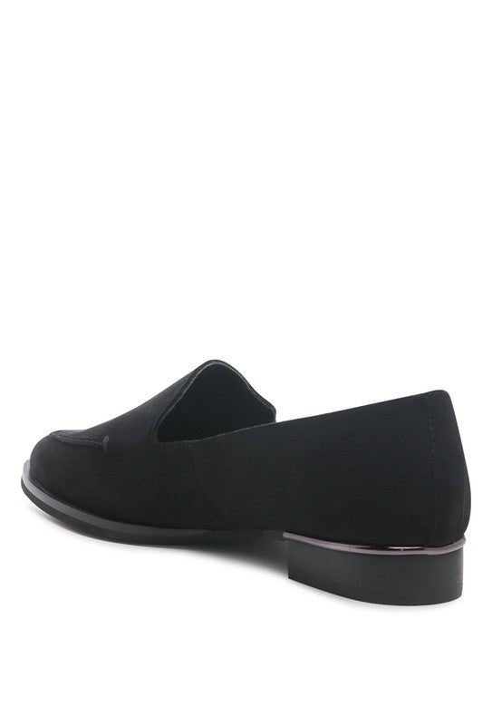 Sara Suede Slip-on Loafers