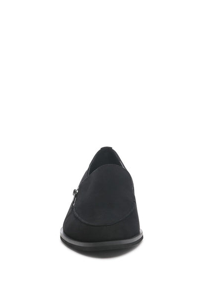 Sara Suede Slip-on Loafers