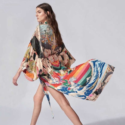 Salma Kimono Cover Up  HOUSE OF SHE