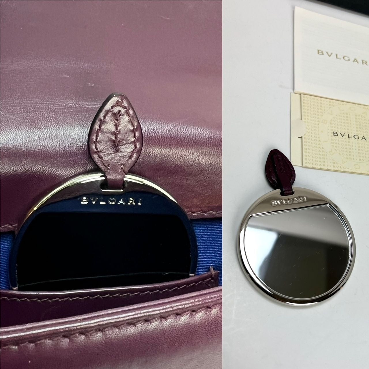 Bvlgari Calfskin Small Serpenti Forever Snake Plum Crossbody Bag - HOUSE OF SHE