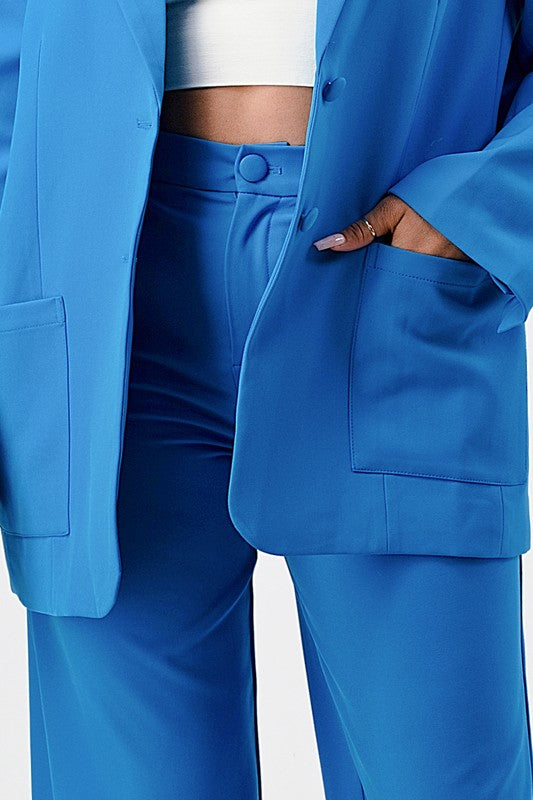 Mia Loose Fit Blazer And Pants  HOUSE OF SHE