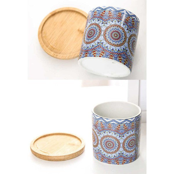 Mandala Planter Set of 4 - HOUSE OF SHE