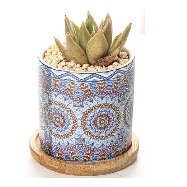 Mandala Planter Set of 4 - HOUSE OF SHE