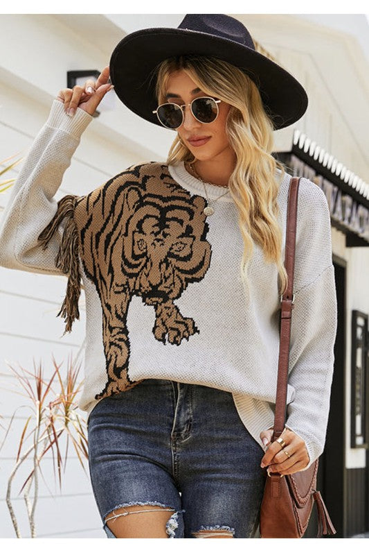 Tiger sweater  HOUSE OF SHE