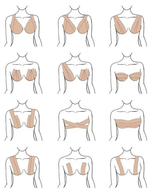 Body Tape and Nipple cover 3015 NUDE - HOUSE OF SHE