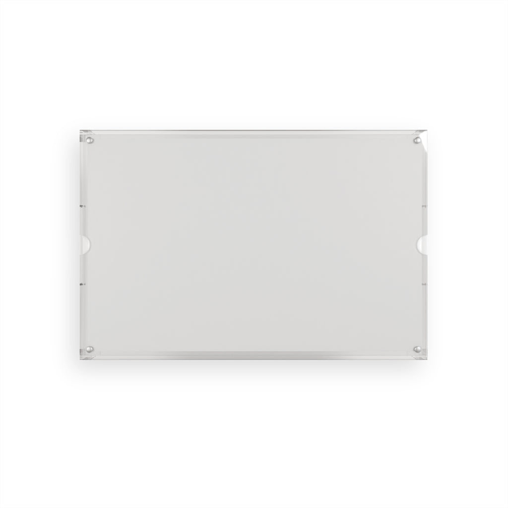 Zebra Print Acrylic Serving Tray - HOUSE OF SHE