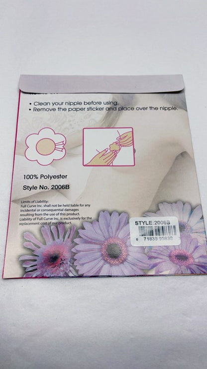 BS2004 Assorted color nipple cover petals