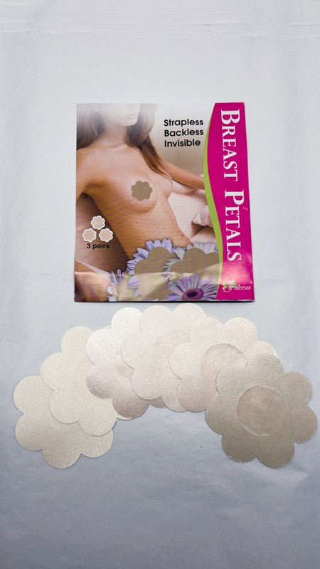 BS2006 Beige color nipple cover petals - HOUSE OF SHE