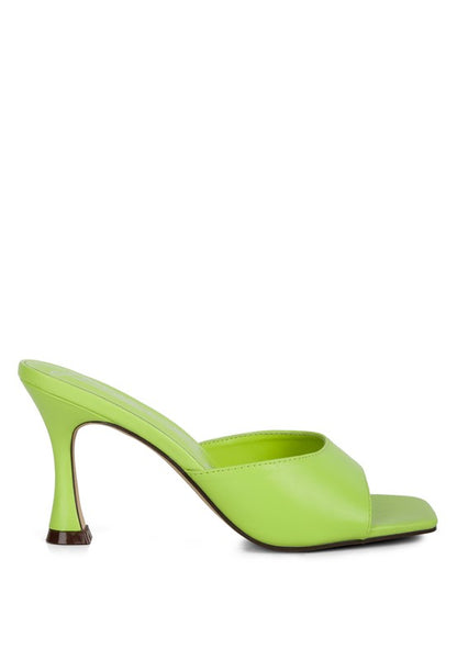 Roblux Slip On Spool Heels