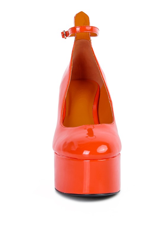 Babe Heaven Patent  Maryjane Platform Heels  HOUSE OF SHE