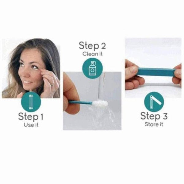 Reusable Silicone Cotton Swabs  HOUSE OF SHE