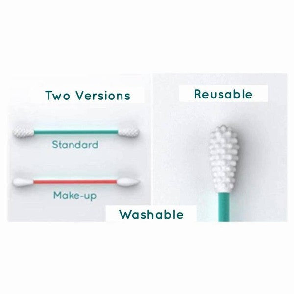 Reusable Silicone Cotton Swabs  HOUSE OF SHE