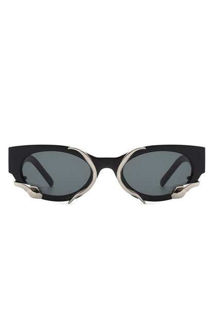 Snake Design Cat Eye Sunglasses