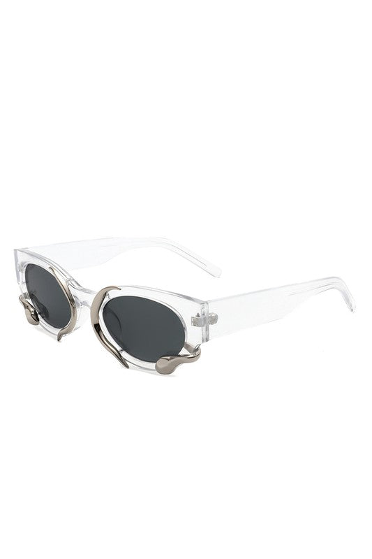 Snake Design Cat Eye Sunglasses