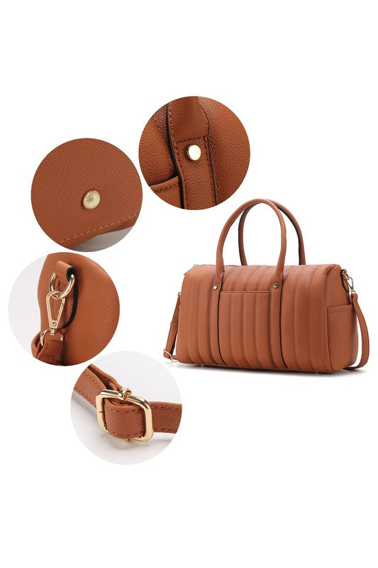 Luana Quilted Duffle Bag  HOUSE OF SHE