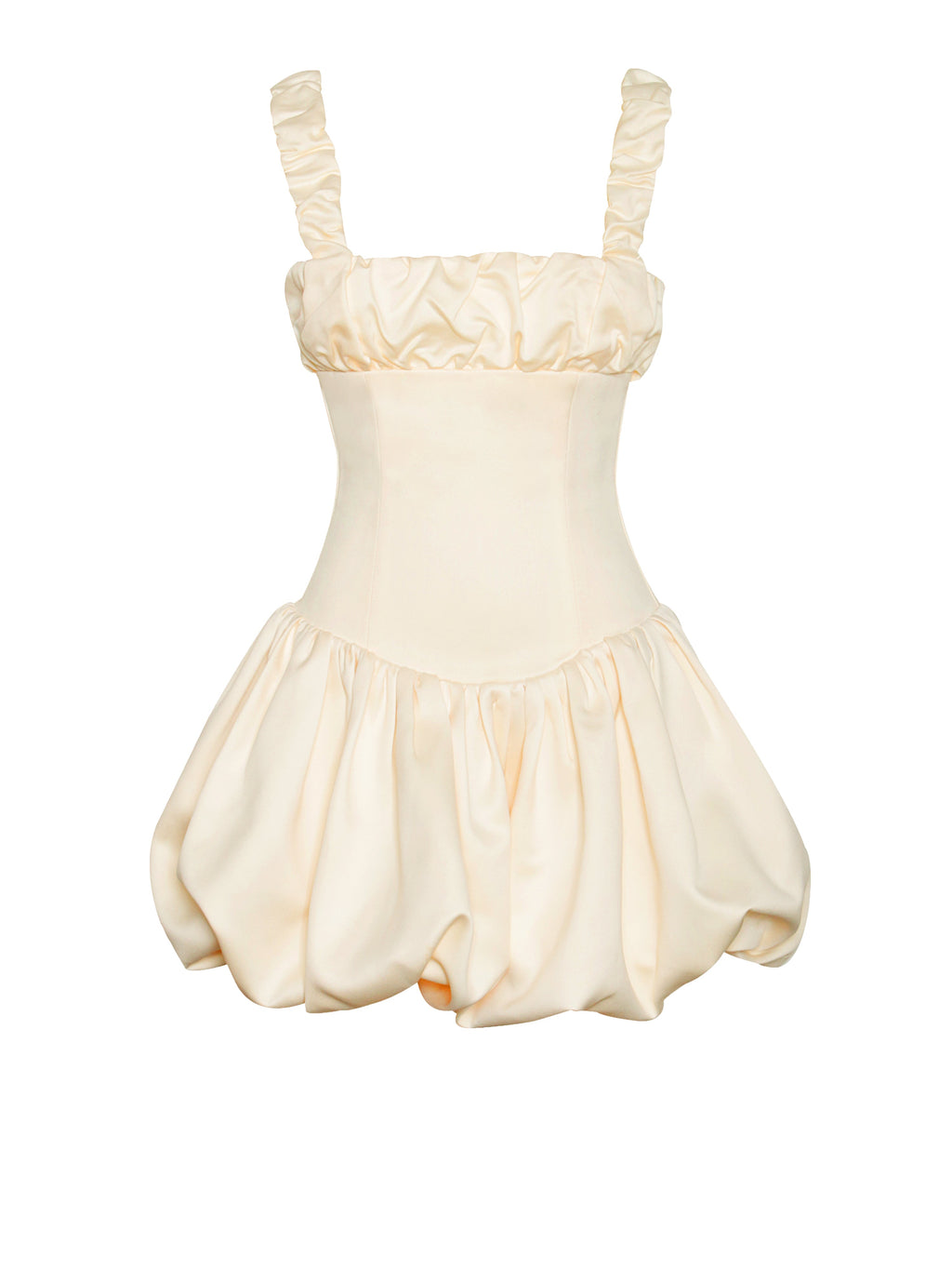 Aubrey Satin Mini Dress - HOUSE OF SHE
