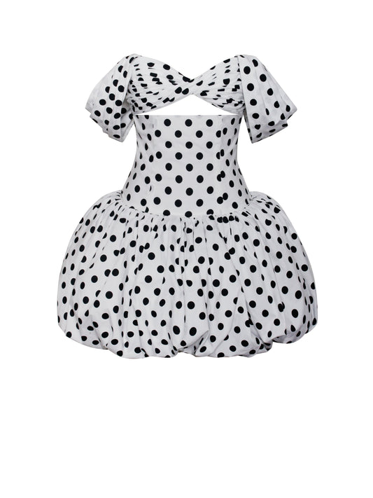 Joia Polka Dot Mini Dress