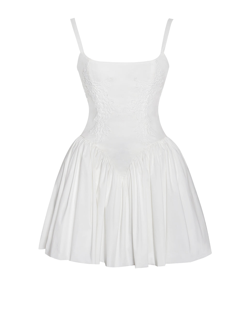 Kadi White Corset Mini Dress - HOUSE OF SHE