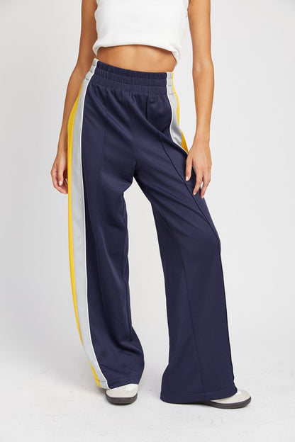 Colorblock Track Pants  HOUSE OF SHE