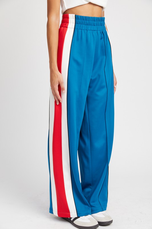 Colorblock Track Pants  HOUSE OF SHE