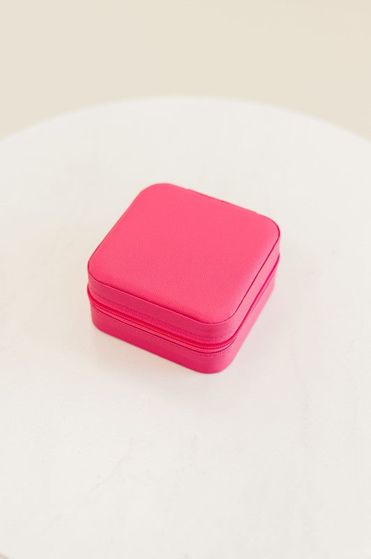 Kristen Travel Jewelry Organizer Box Case - HOUSE OF SHE