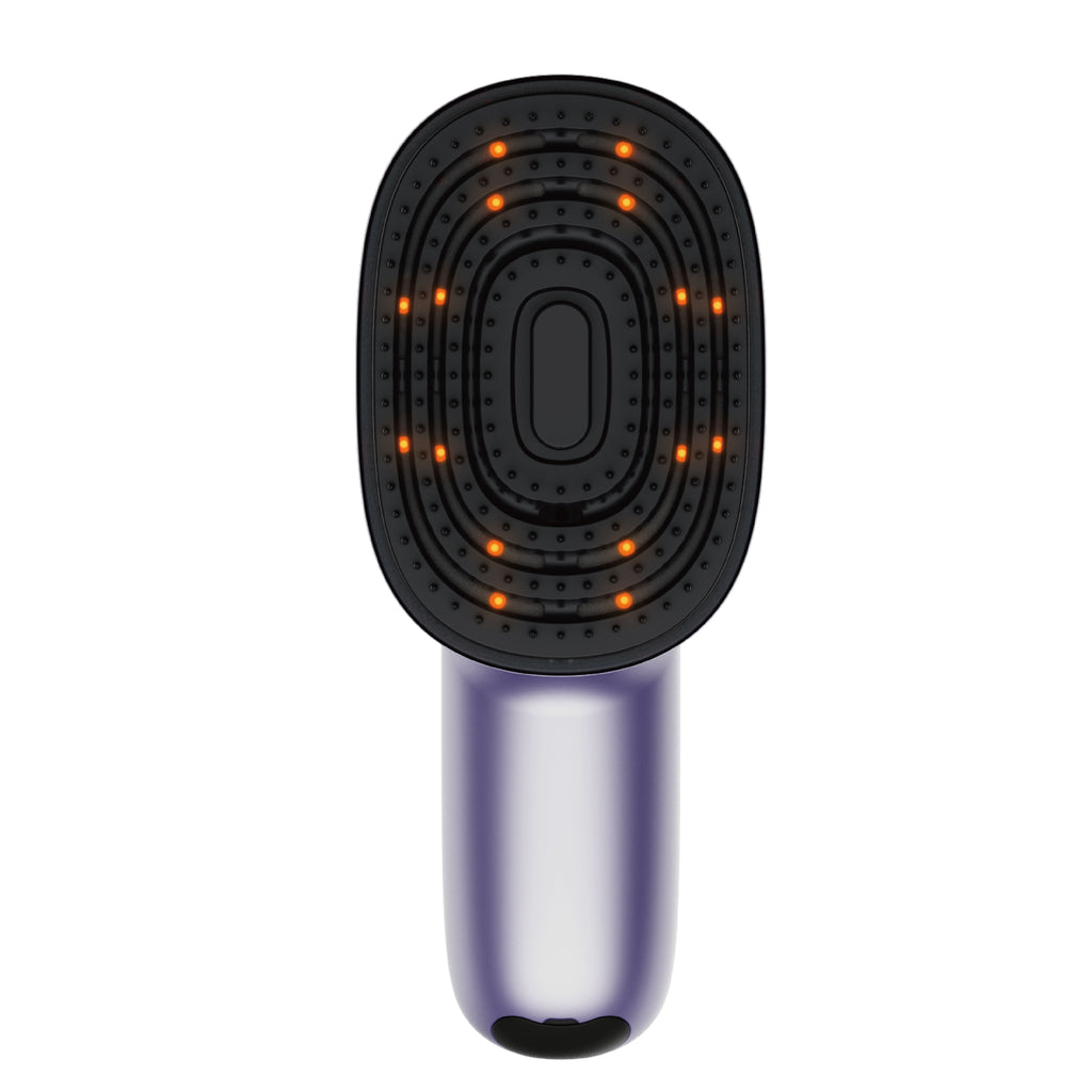Hair Growth Red Light Detangling Brush & Scalp Massager  HOUSE OF SHE