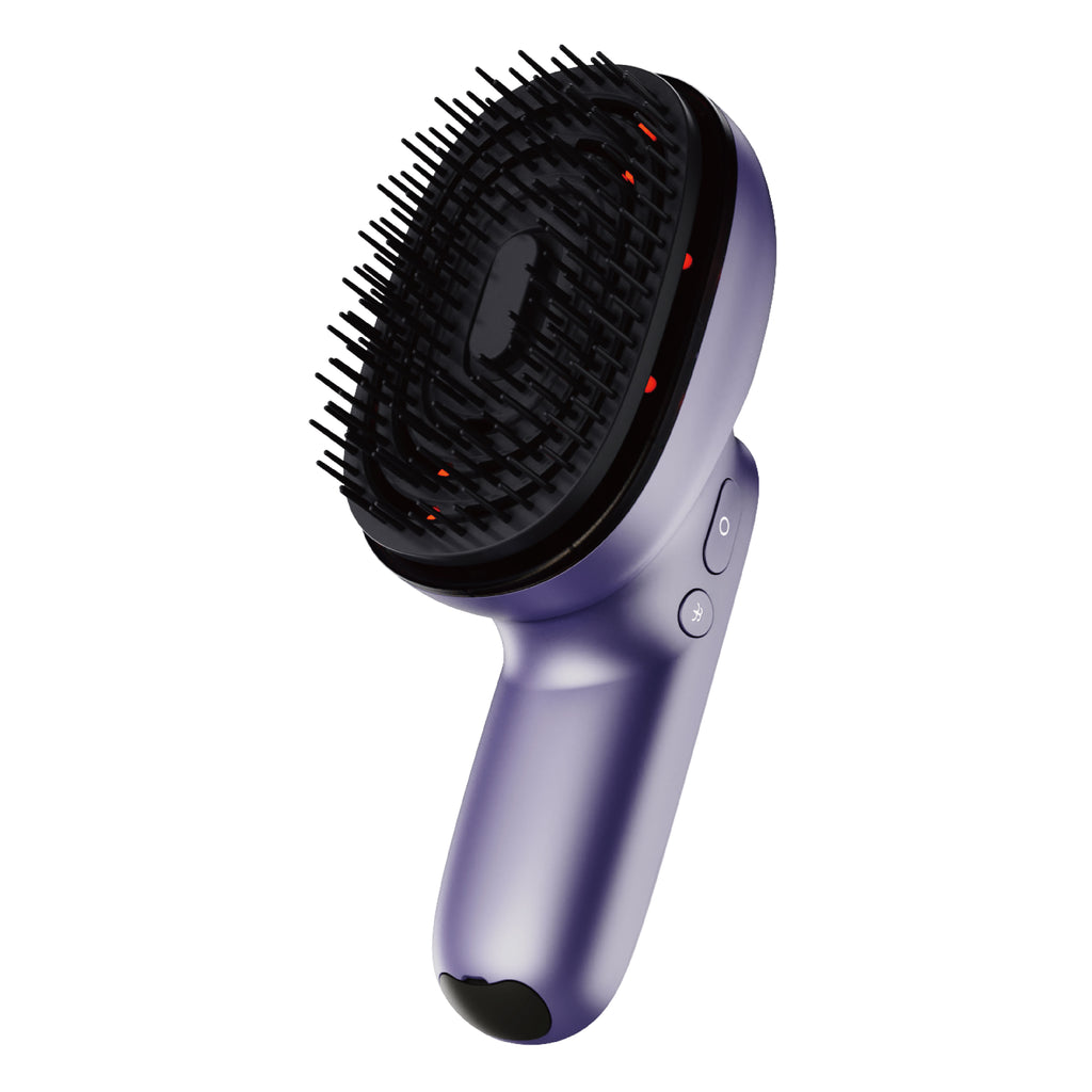 Hair Growth Red Light Detangling Brush & Scalp Massager  HOUSE OF SHE