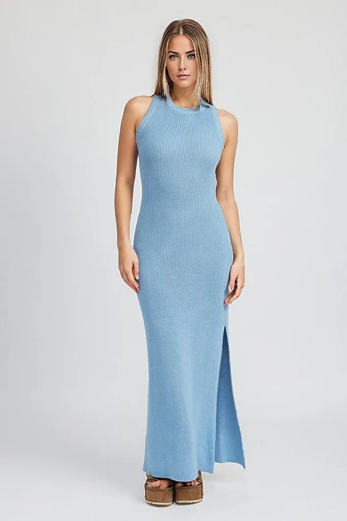 Clemise Halter Knit Dress  HOUSE OF SHE