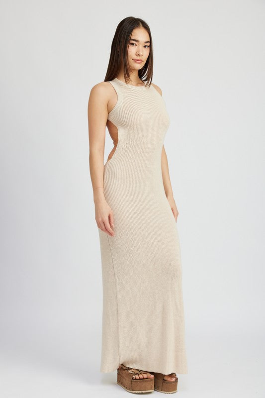 Clemise Halter Knit Dress  HOUSE OF SHE