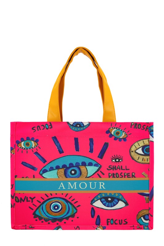 AMOUR Oblique Book Tote Bag  HOUSE OF SHE