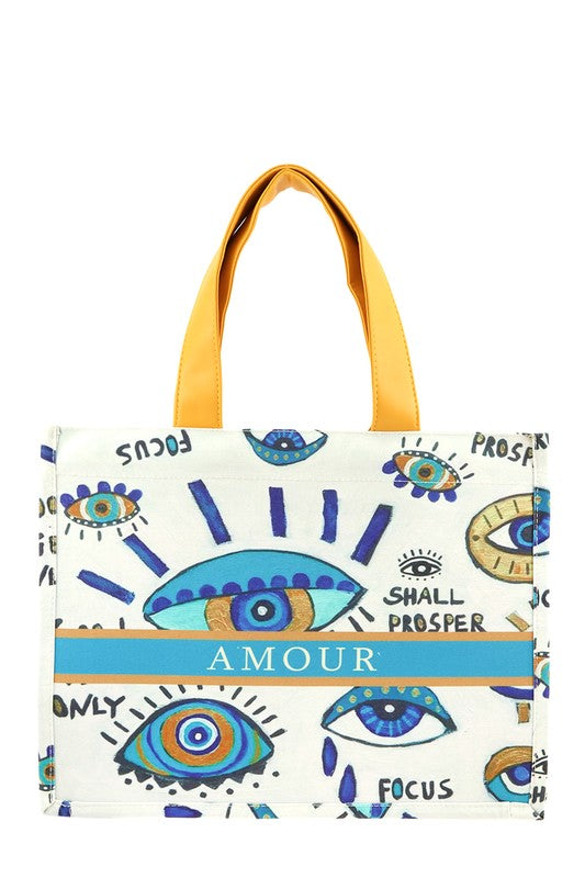 AMOUR Oblique Book Tote Bag  HOUSE OF SHE