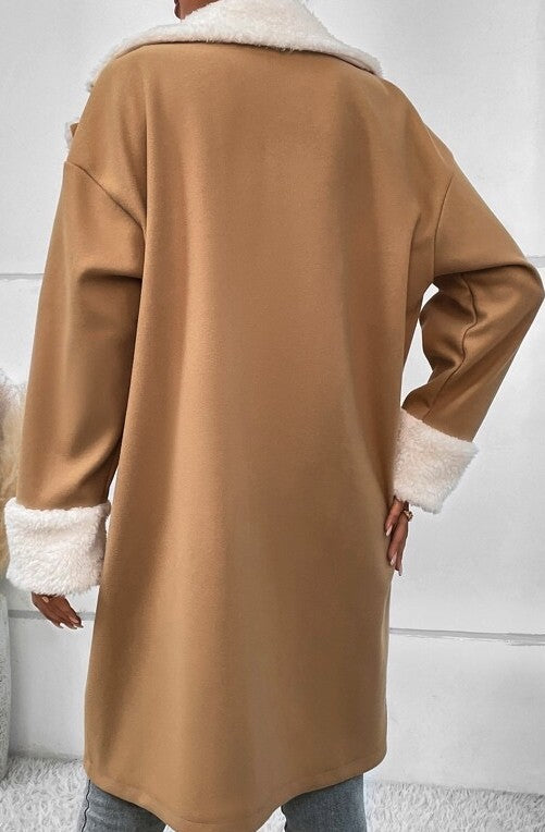 Sherpa long coat  HOUSE OF SHE