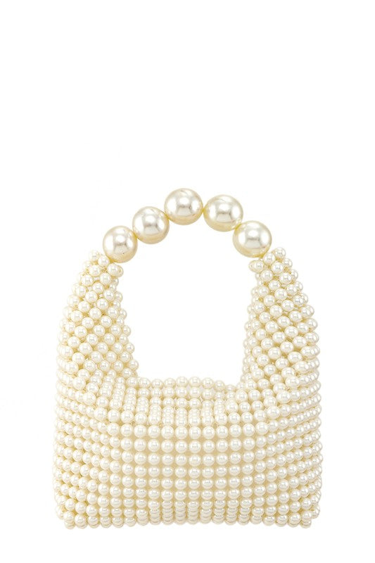 Pearl Square Hand Bag  HOUSE OF SHE