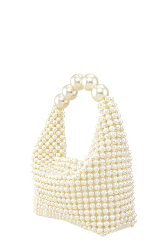 Pearl Square Hand Bag  HOUSE OF SHE