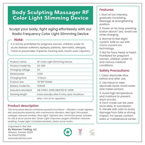 Advanced Body Contouring Device - HOUSE OF SHE