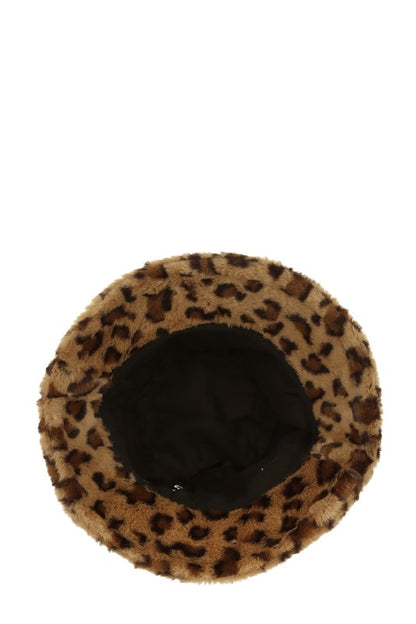 Vega Leopard Print Bucket Hat