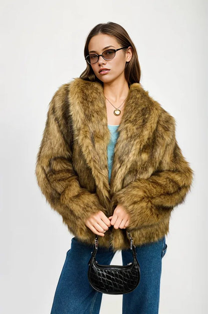 Caty Furry Cardigan