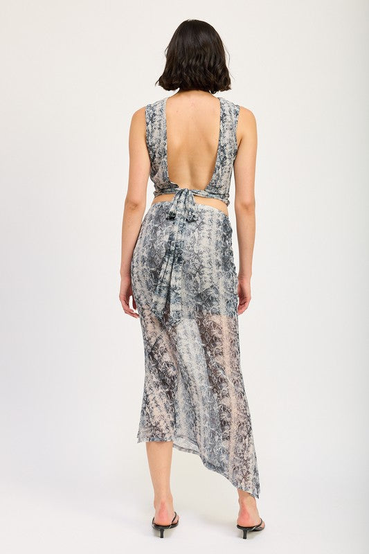 Mermaid Maxi Skirt - HOUSE OF SHE