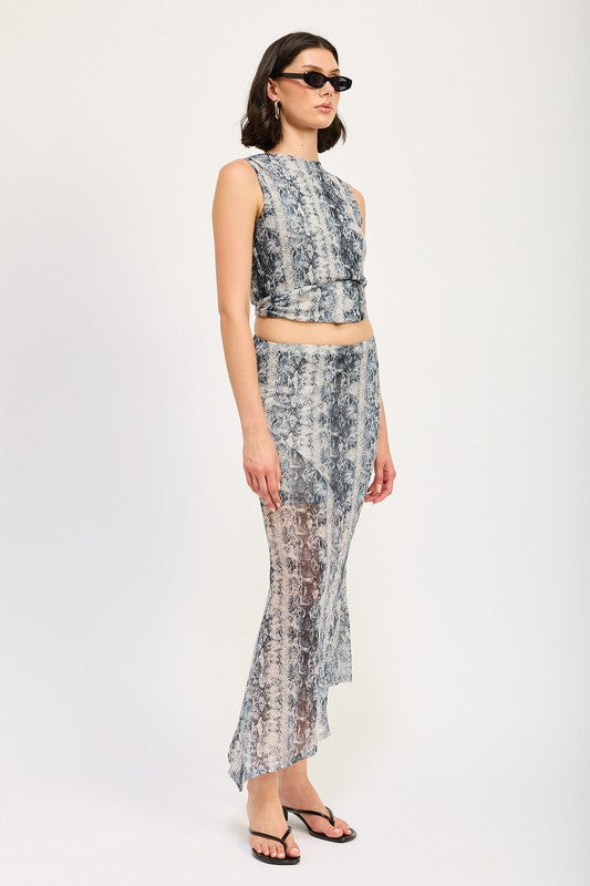Mermaid Maxi Skirt - HOUSE OF SHE