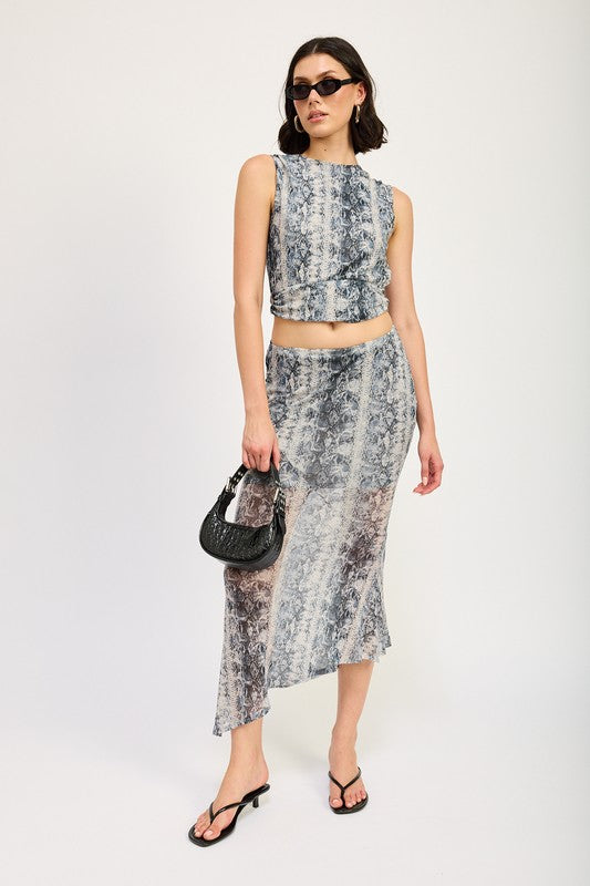 Mermaid Maxi Skirt - HOUSE OF SHE