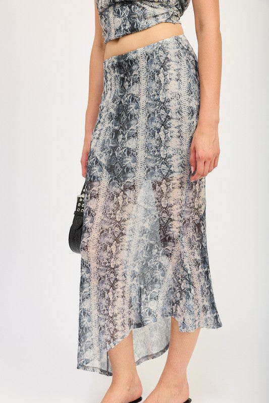 Mermaid Maxi Skirt - HOUSE OF SHE