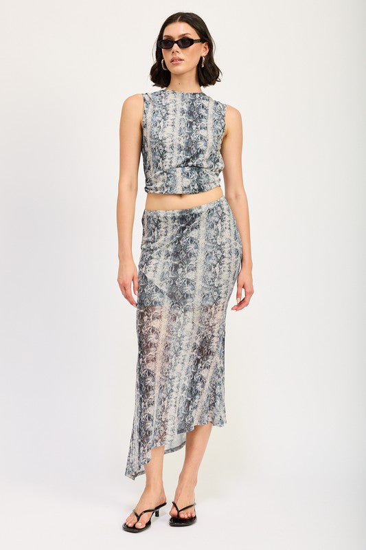 Mermaid Maxi Skirt - HOUSE OF SHE