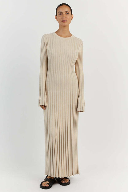 Cloe Knitwear Long Maxi Dress