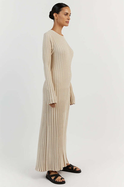 Cloe Knitwear Long Maxi Dress