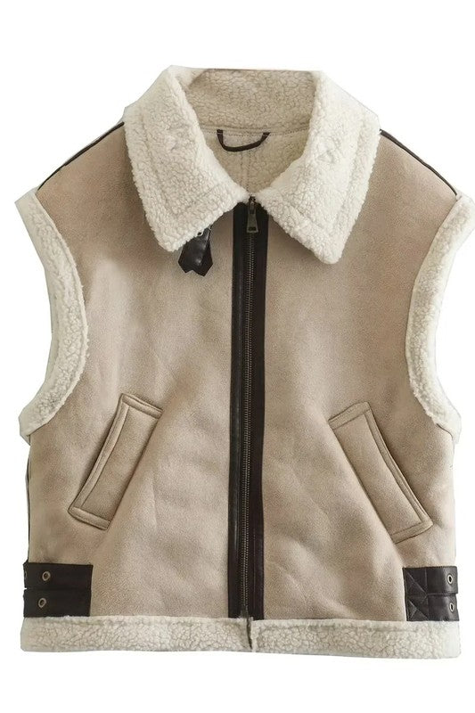 WOMEN FASHION TRUCKER VEST  HOUSE OF SHE