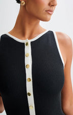 WOMEN FASHION LONG MIDI SWEATER DRESS