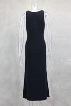 WOMEN FASHION LONG MIDI SWEATER DRESS