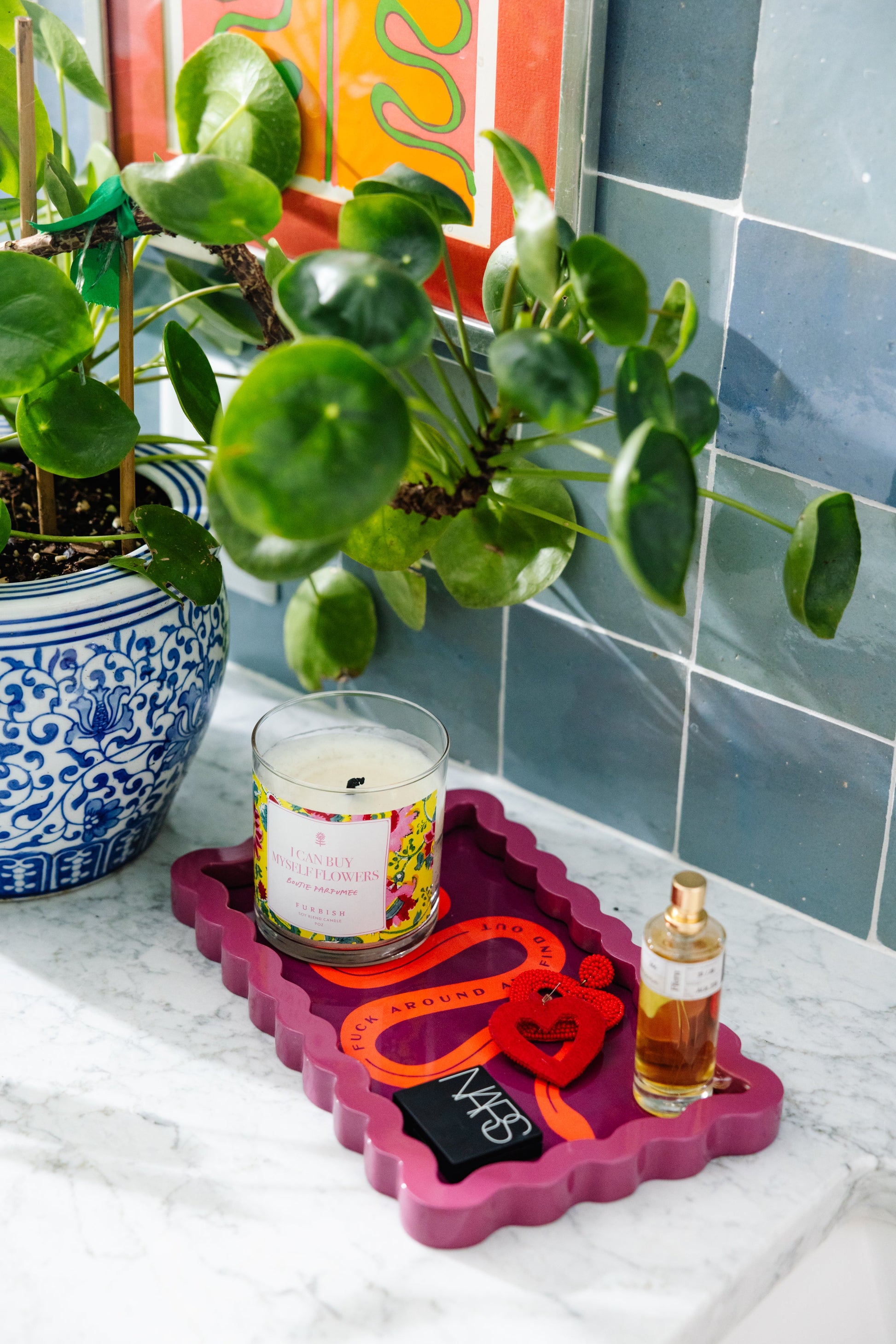 Fuck Around Lacquer Tray - HOUSE OF SHE